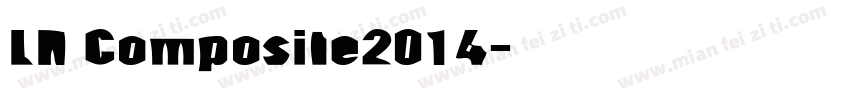 LR Composite2014字体转换